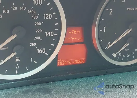 2007 BMW 530I из США, поврежденный, VIN WBANE73507CM54309